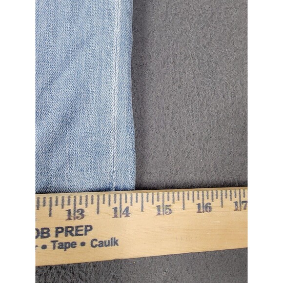 American Eagle Pants Womens XL Short Light Wash Low Rise Ultra Wide Leg Denim - Picture 4 of 14